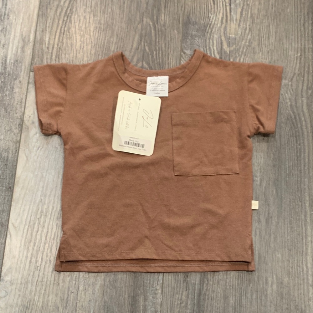 Jax & Lennon Bronzed Rose Boxy Tee